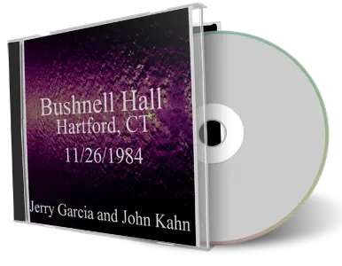 Artwork Cover of Jerry Garcia 1984-11-26 CD Hartford Audience