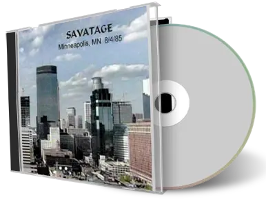 Artwork Cover of Savatage 1985-08-04 CD Minneapolis Audience