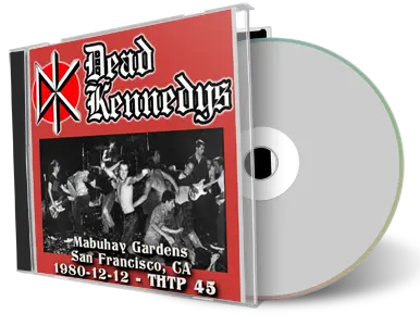 Artwork Cover of Dead Kennedys 1980-12-12 CD San Francisco Audience