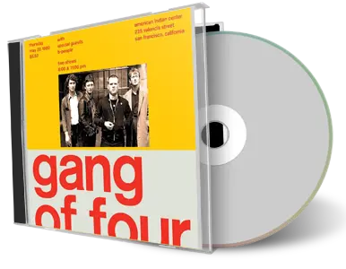 Artwork Cover of Gang Of Four 1980-05-22 CD San Francisco Audience