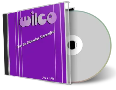 Artwork Cover of Wilco 1998-07-04 CD Milwaukee Soundboard