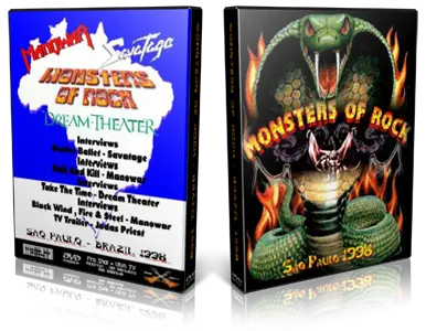 Artwork Cover of Savatage 1998-09-26 DVD Monsters Of Rock Festival Proshot