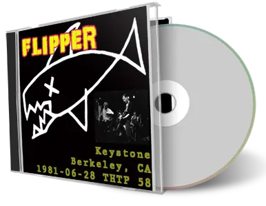 Artwork Cover of Flipper 1981-06-28 CD Berkeley Soundboard