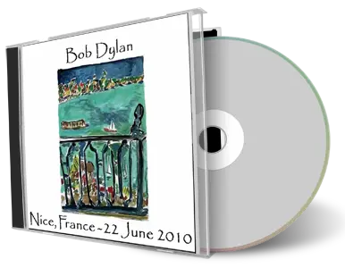 Artwork Cover of Bob Dylan 2010-06-22 CD Nice Audience