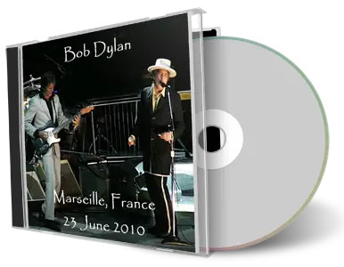 Artwork Cover of Bob Dylan 2010-06-23 CD Marseille Audience