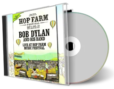 Artwork Cover of Bob Dylan 2010-07-03 CD Paddock Wood Audience