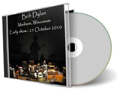 Artwork Cover of Bob Dylan 2010-10-25 CD Madison Audience