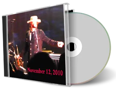 Artwork Cover of Bob Dylan 2010-11-12 CD Bethlehem Audience