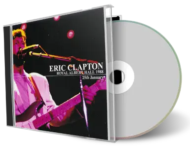 Artwork Cover of Eric Clapton 1988-01-25 CD London Audience