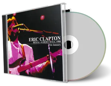 Artwork Cover of Eric Clapton 1988-01-31 CD London Audience