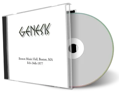 Artwork Cover of Genesis 1977-02-24 CD Boston Audience