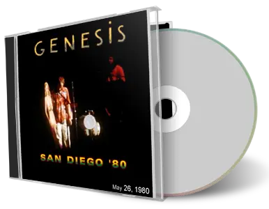 Artwork Cover of Genesis 1980-05-26 CD San Diego Audience