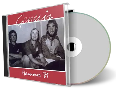 Artwork Cover of Genesis 1981-10-13 CD Hanover Audience