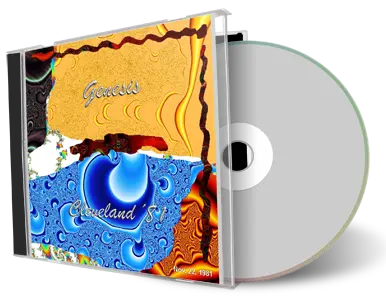 Artwork Cover of Genesis 1981-11-22 CD Cleveland Audience