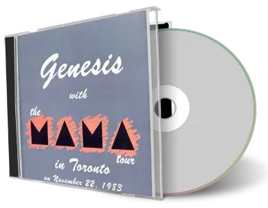 Artwork Cover of Genesis 1983-11-22 CD Toronto Audience