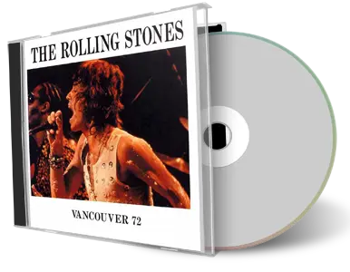 Artwork Cover of Rolling Stones 1972-06-03 CD Vancouver Audience