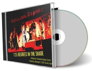 Artwork Cover of Rolling Stones 1973-02-17 CD Melbourne Audience