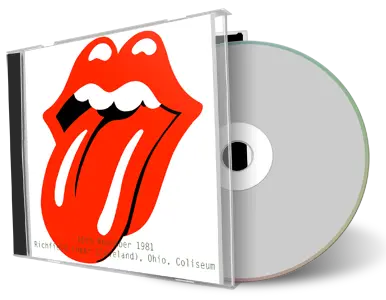 Artwork Cover of Rolling Stones 1981-11-16 CD Richfield Audience