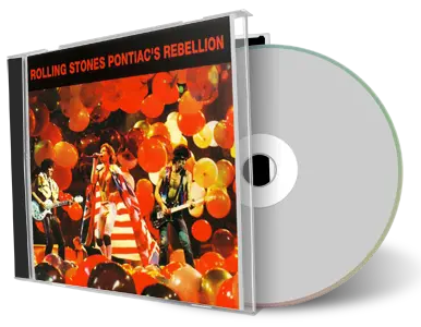 Artwork Cover of Rolling Stones 1981-11-30 CD Pontiac Soundboard