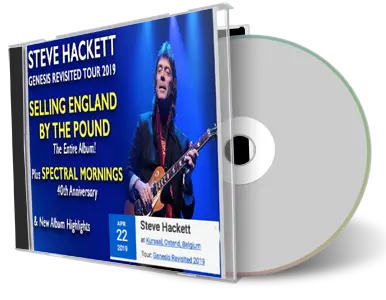 Artwork Cover of Steve Hackett 2019-04-22 CD Ostende Audience