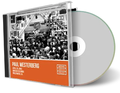 Artwork Cover of Paul Westerberg 2002-04-25 CD Hollywood Audience