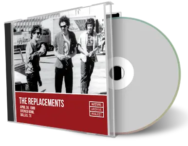 Artwork Cover of The Replacements 1989-04-30 CD Dallas Audience