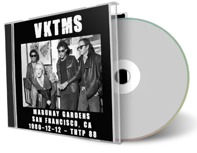 Artwork Cover of VKTMS 1980-12-12 CD San Francisco Audience