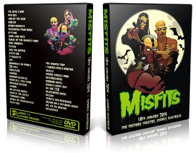 Artwork Cover of Misfits 2014-01-18 DVD Sydney Audience