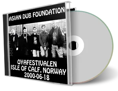 Artwork Cover of Asian Dub Foundation 2000-06-18 CD Oyafestivalen Soundboard