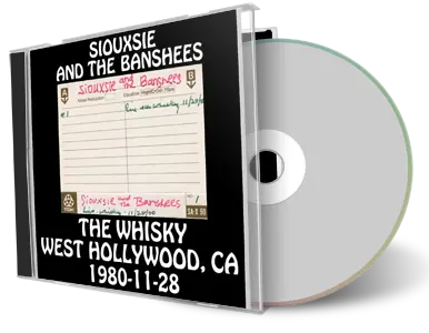 Artwork Cover of Siouxsie and the Banshees 1980-11-28 CD West Hollywood Audience