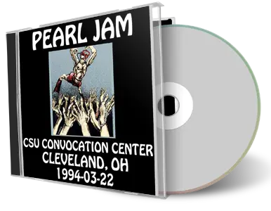 Artwork Cover of Pearl Jam 1994-03-22 CD Cleveland Audience