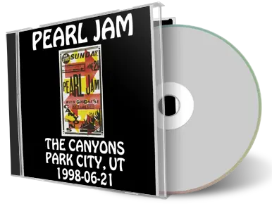 Artwork Cover of Pearl Jam 1998-06-21 CD Park City Audience