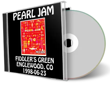 Artwork Cover of Pearl Jam 1998-06-23 CD Englewood Audience