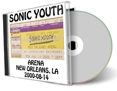 Artwork Cover of Sonic Youth 2000-08-14 CD New Orleans Audience