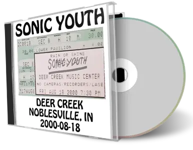 Artwork Cover of Sonic Youth 2000-08-18 CD Noblesville Audience