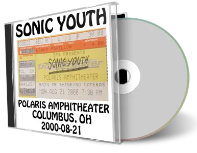 Artwork Cover of Sonic Youth 2000-08-21 CD Columbus Audience