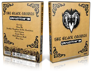 Artwork Cover of Black Crowes Compilation DVD VH1 Unplugged 2008 Proshot