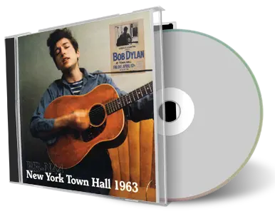 Artwork Cover of Bob Dylan 1963-04-12 CD New York City Soundboard