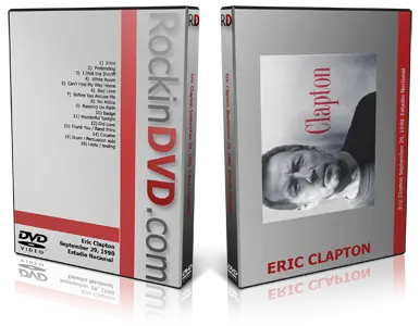 Artwork Cover of Eric Clapton 1990-09-29 DVD Santiago Proshot