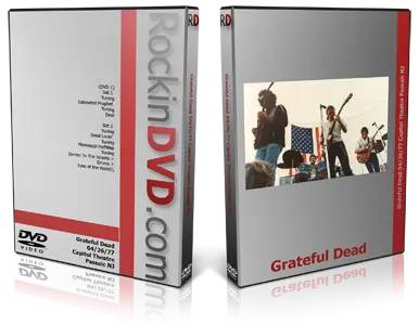 Artwork Cover of Grateful Dead 1977-04-26 DVD Passaic Proshot