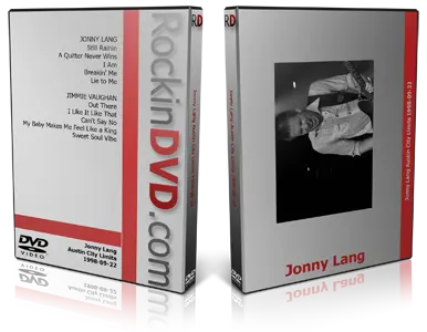 Artwork Cover of Jonny Lang 1998-09-22 DVD Austin Proshot