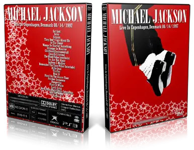 Artwork Cover of Michael Jackson 1997-08-14 DVD Copenhagen Proshot