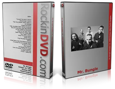 Artwork Cover of Mr Bungle 1999-10-31 DVD Pontiac Audience