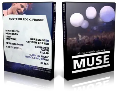 Artwork Cover of Muse 2001-08-11 DVD Route Du Rock Proshot