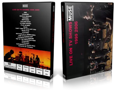 Artwork Cover of Muse Compilation DVD Live on TV shows 1999-2006 Proshot