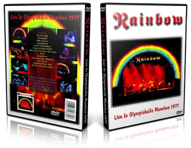 Artwork Cover of Rainbow 1977-10-20 DVD Munich Proshot