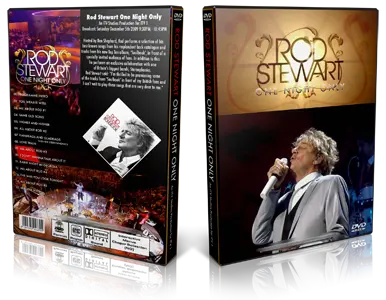 Artwork Cover of Rod Stewart 2009-02-05 DVD London Proshot