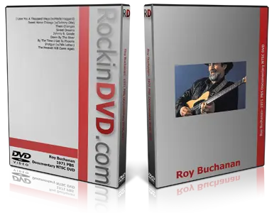 Artwork Cover of Roy Buchanan Compilation DVD PBS Special 1971 Proshot