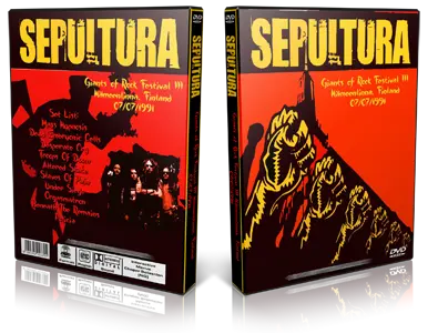 Artwork Cover of Sepultura 1991-07-07 DVD Giants of Rock Festival Proshot