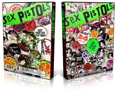 Artwork Cover of Sex Pistols Compilation DVD Dallas 1978 Proshot